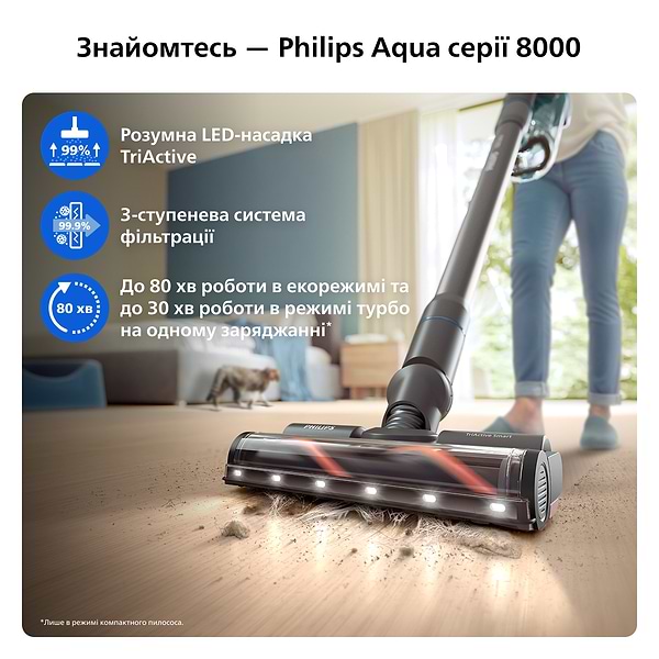 Фото - Пылесос ручной моющий Philips XC8157/01 Complete
