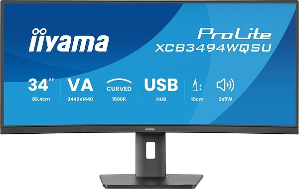 Фото - Монітор IIYAMA XCB3494WQSU-B1