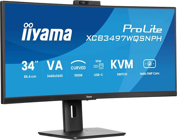 Фото - Монітор IIYAMA XCB3497WQSNPH-B1