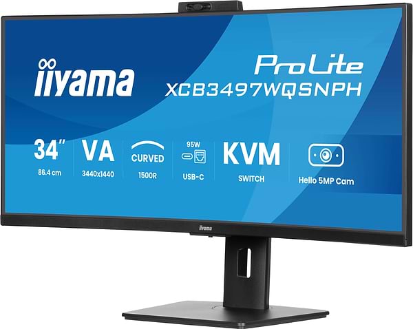 Фото - Монітор IIYAMA XCB3497WQSNPH-B1