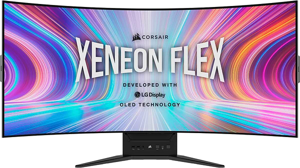 Фото - Монитор игровой Corsair Xeneon Flex 45WQHD240 (CM-9030001-PE) Фото - Монитор игровой Corsair Xeneon Flex 45WQHD240 (CM-9030001-PE)