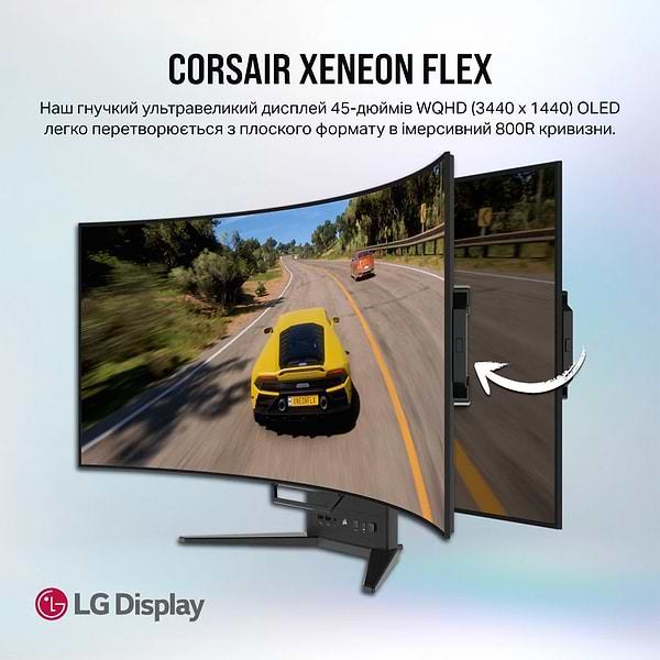 Фото - Монитор игровой Corsair Xeneon Flex 45WQHD240 (CM-9030001-PE)