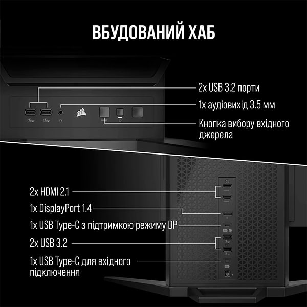 Фото - Монитор игровой Corsair Xeneon Flex 45WQHD240 (CM-9030001-PE)