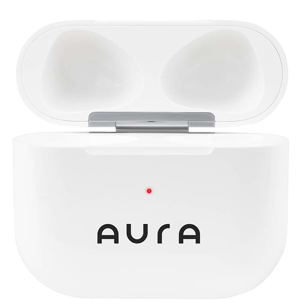 Фото - Наушники вкладыши беспроводные TWS Aura 3 White (TWSA3W)