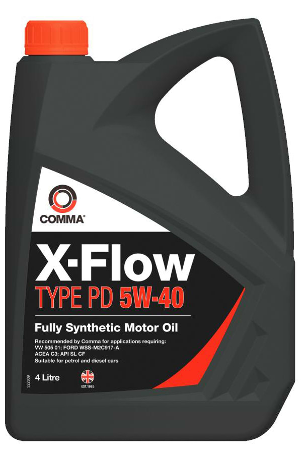 Олива для авто COMMA X-FLOW TYPE PD 5W-40 4л (XFPD4L)