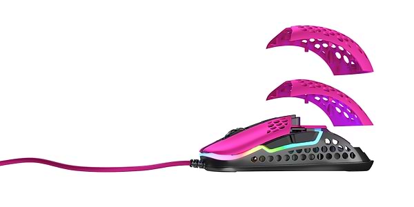 Фото - Миша дротова ігрова Xtrfy M42 RGB Pink (XG-M42-RGB-PINK)
