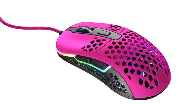 Фото - Миша дротова ігрова Xtrfy M42 RGB Pink (XG-M42-RGB-PINK)