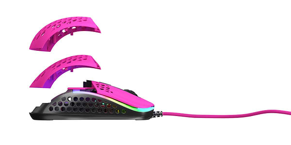 Фото - Миша дротова ігрова Xtrfy M42 RGB Pink (XG-M42-RGB-PINK)