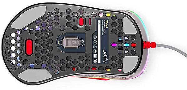 Фото - Миша дротова ігрова Xtrfy M4 RGB Retro (XG-M4-RGB-RETRO)