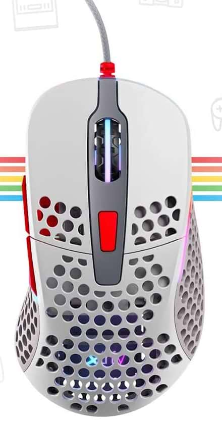 Фото - Миша дротова ігрова Xtrfy M4 RGB Retro (XG-M4-RGB-RETRO)