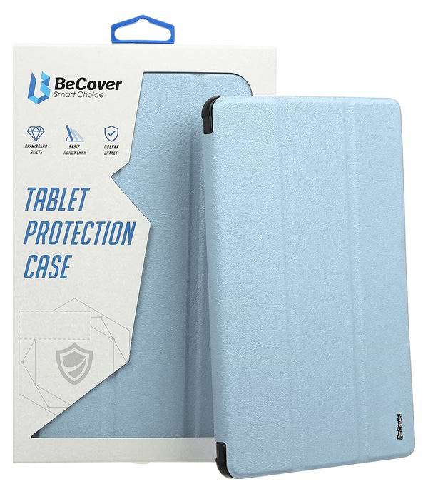 Фото - Чохол для планшета BeCover Soft Edge TPU з кріпленням для стілусу for Xiaomi Redmi Pad SE 8.7'' Light Blue (712569)