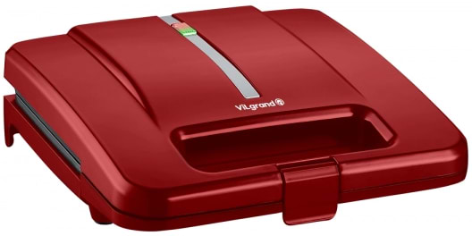 Гриль-барбекю електричний ViLgrand VSG0758 Red - Фото 1
