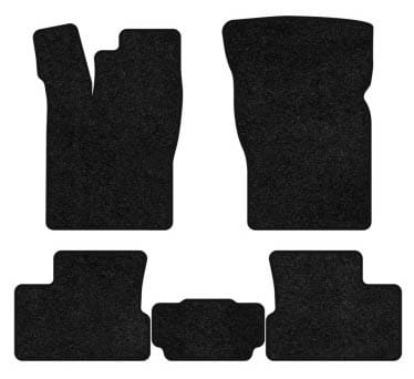 Коврики ворсовые в салон авто EVAtech Standard для Daewoo Nexia 1995-2016 1 поколение Htb EU черный кант DO31064C5VEB