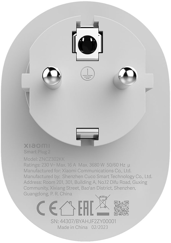 Фото - Умная розетка Xiaomi Mi Smart Plug 2 (WIFI)