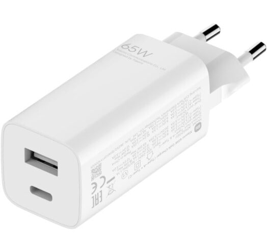 Фото - Сетевое зарядное устройство Xiaomi 65W GaN 1A1C White (BHR5515GL)