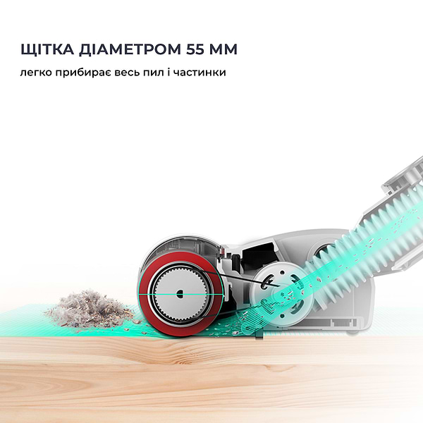 Фото - Пылесос ручной для дома Xiaomi JIMMY Wireless Vacuum Cleaner Silver (JV53S)