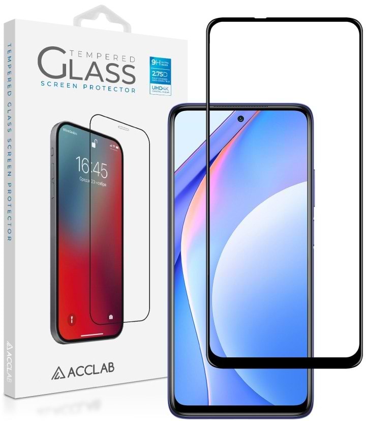 Защитное стекло для смартфона ACCLAB Full Glue for Xiaomi Mi 10T Lite (1283126508844)