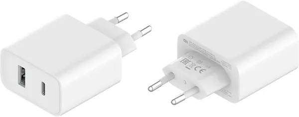 Фото - Сетевое зарядное устройство Xiaomi Mi 33W USB+Type-C (BHR4996GL)