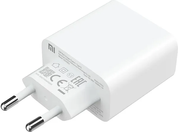Фото - Сетевое зарядное устройство Xiaomi Mi 33W USB+Type-C (BHR4996GL)