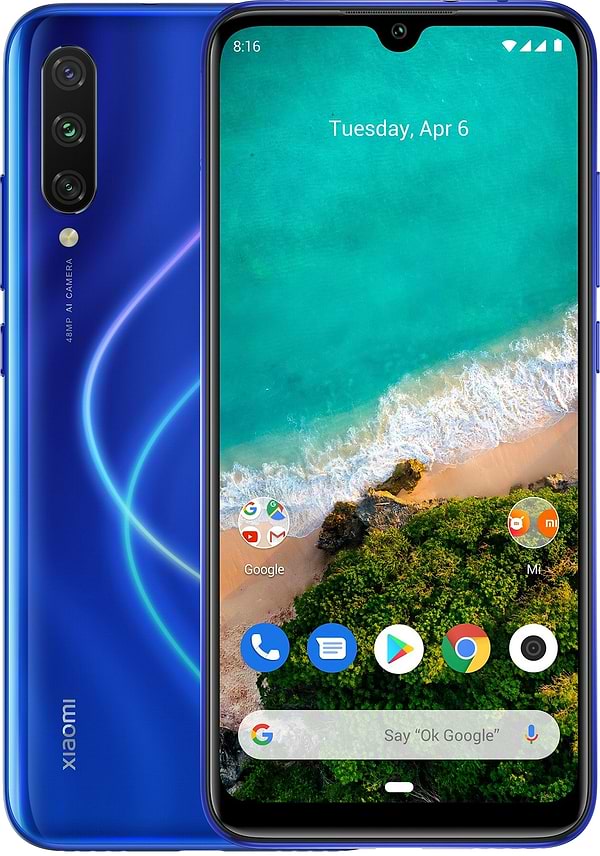 Фото - Смартфон Xiaomi Mi A3 4/64GB Not just Blue Фото - Смартфон Xiaomi Mi A3 4/64GB Not just Blue