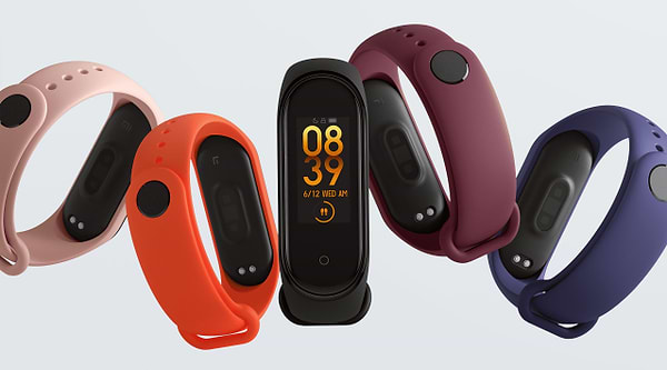 Фото - Фітнес-браслет Xiaomi Mi Smart Band 4 Wine