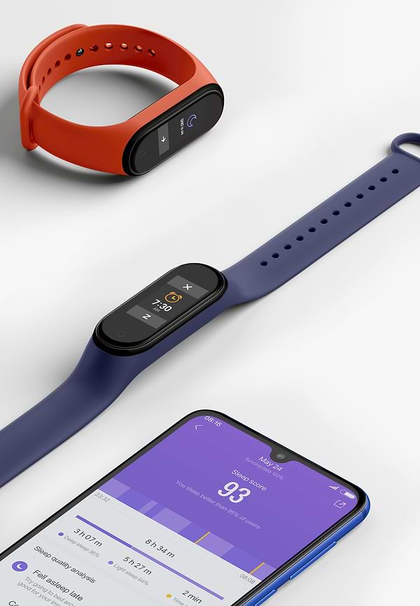 Фото - Фитнес-браслет Xiaomi Mi Smart Band 4 Orange