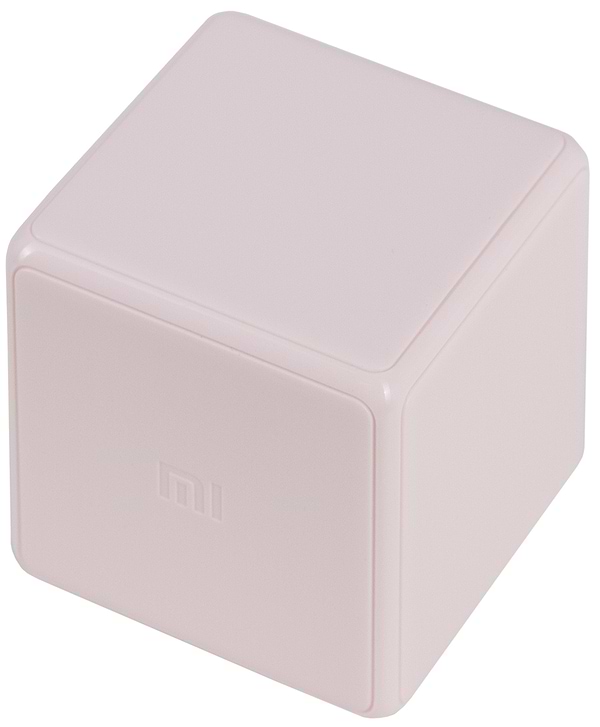Фото - Беспроводной датчик управления мультимедиа Xiaomi Mi Smart Home Magic Cube Pink