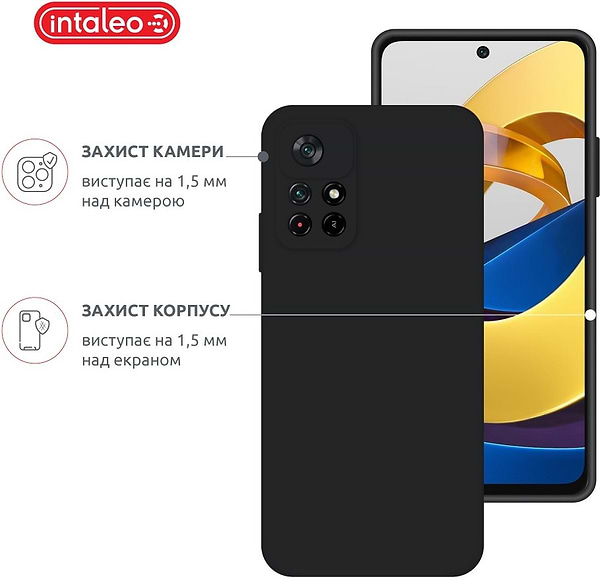 Фото - Чехол для смартфона Intaleo SoftShell for Xiaomi Poco M4 Pro 5G Black (1283126558160)