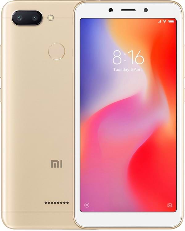 Фото - Смартфон Xiaomi Redmi 6 3/32 Gold