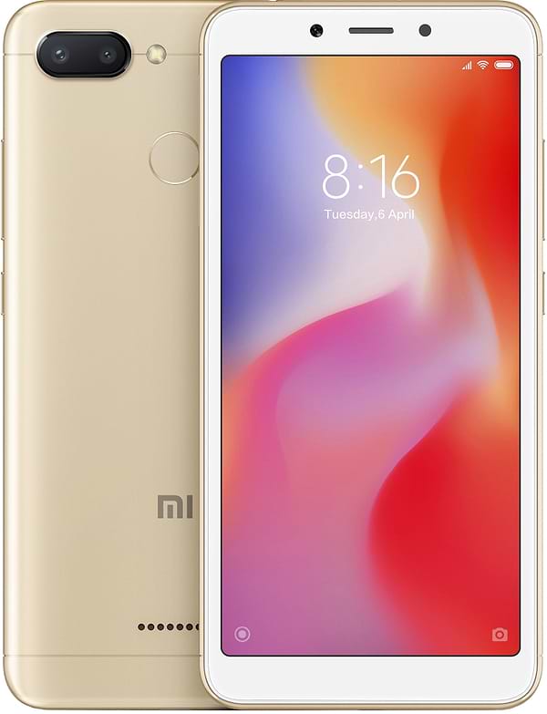 Фото - Смартфон Xiaomi Redmi 6 3/64GB Gold