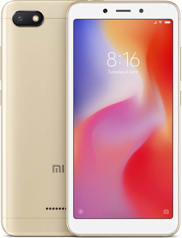 Фото - Смартфон Xiaomi Redmi 6A 2/16 Gold