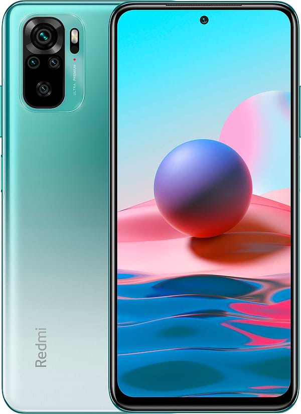 Фото - Смартфон Xiaomi Redmi Note 10 6/128Gb Lake Green