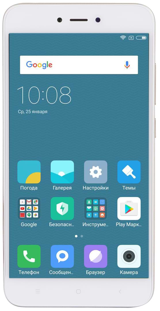 Фото - Смартфон Xiaomi Redmi Note 5A 2/16GB Dual Sim Gold
