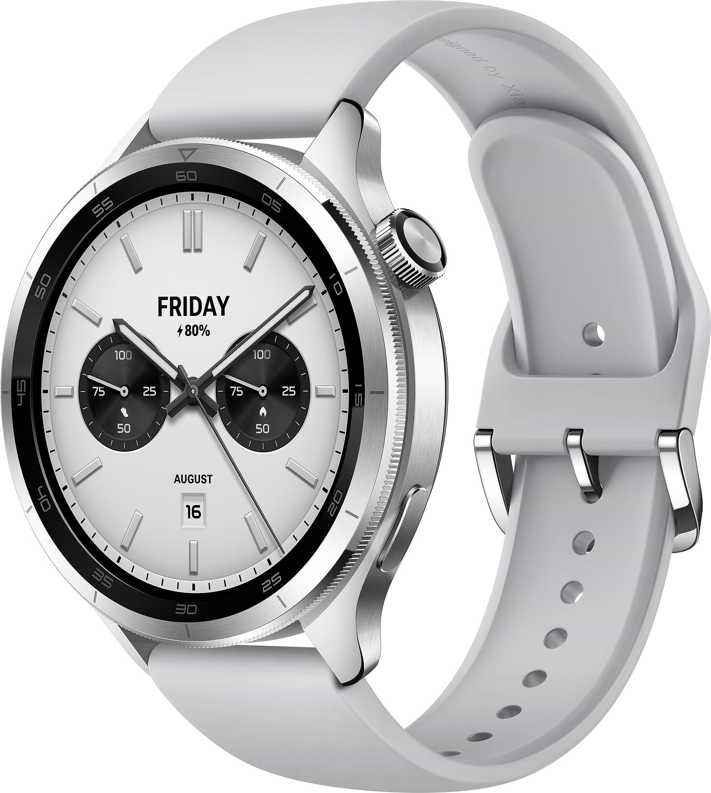 Смарт-часы Xiaomi Watch S4 Silver - Фото 1