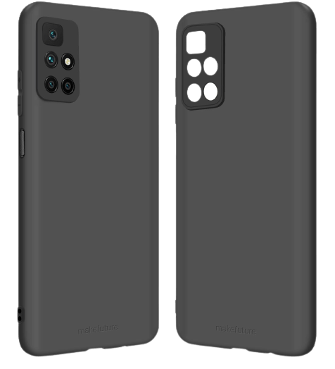 Чехол для смартфона MakeFuture Skin Matte TPU Redmi 10 Black (MCS-XR10BK)