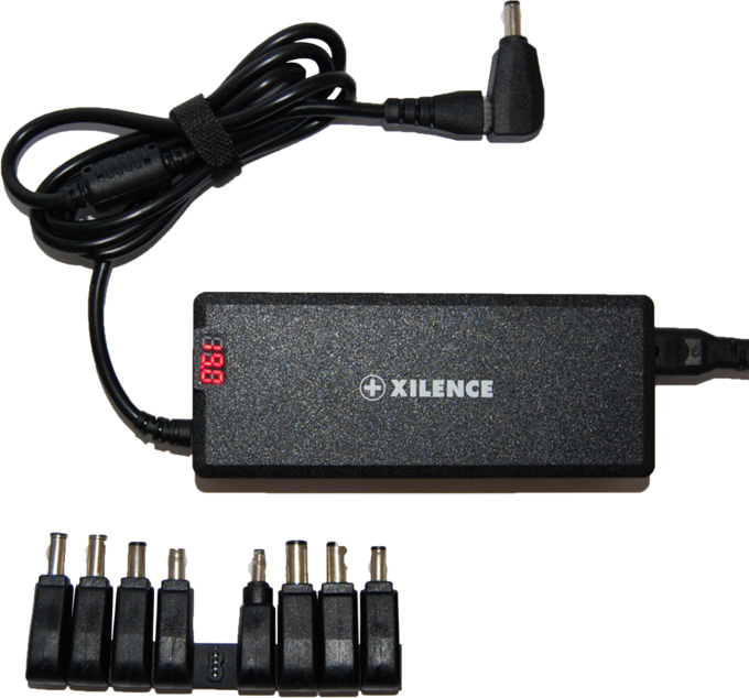 Зарядний пристрій для ноутбука Xilence 120W Mini Universal Black (XM012)