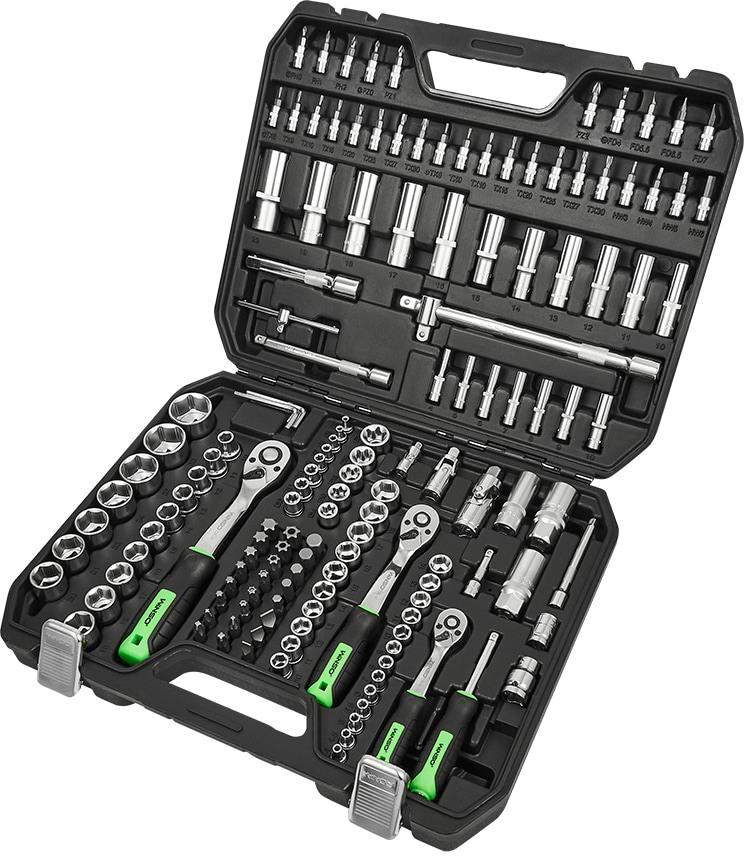 Фото - Набор инструментов Winso в кейсе Pro 150 шт. (924150)