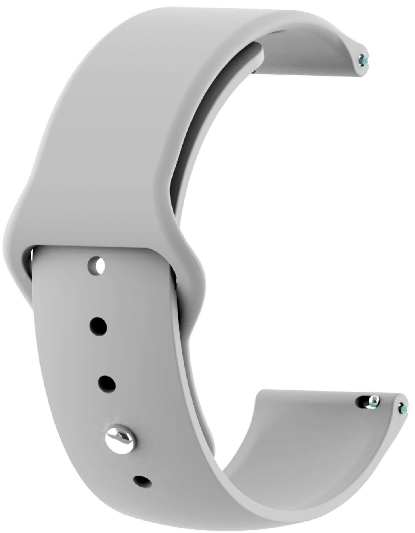 Ремінець для смарт-годинника BeCover for LG Watch Sport W280A Light Gray (710517)