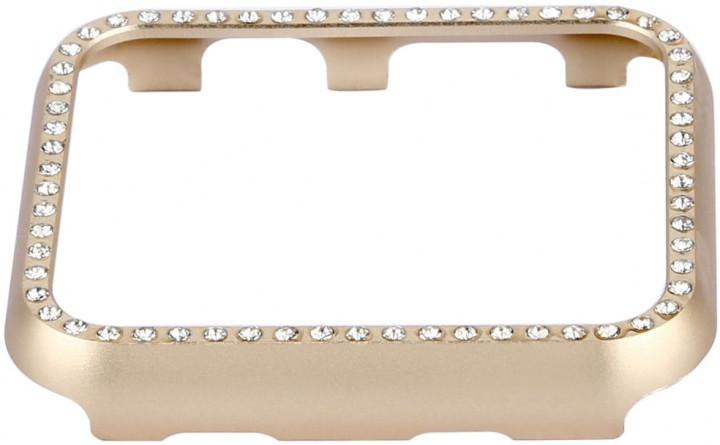 Фото - Чехол-бампер для смарт-годинника XOKO Apple Watch 38/40 Aluminium Diamond Gold (XK-AP-DMGD)