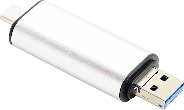 Фото - Хаб USB XOKO AC-440 Type-C USB 3.0+MicroUSB/SD Card Reader (XK-AС-440)