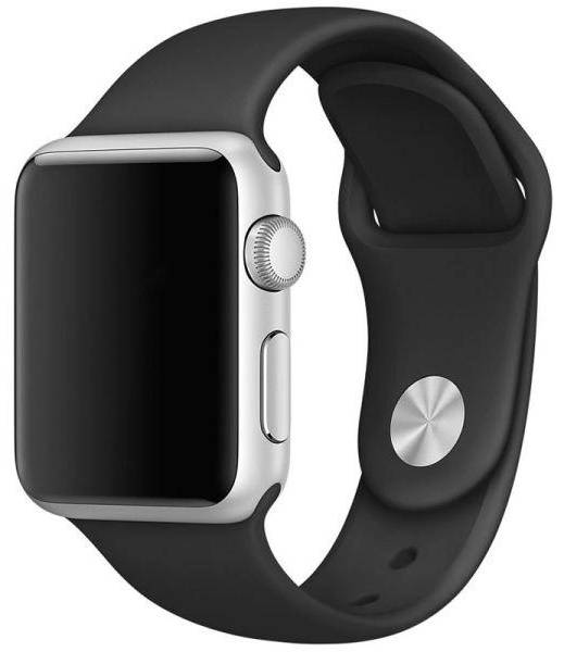 Фото - Ремінець для смарт-годинника XOKO Sport for Apple Watch 38/40/41мм Black (XK-AW-38SP-BK)