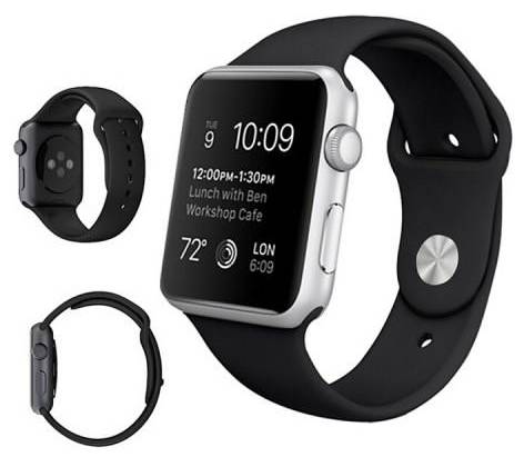 Фото - Ремінець для смарт-годинника XOKO Sport for Apple Watch 38/40/41мм Black (XK-AW-38SP-BK)