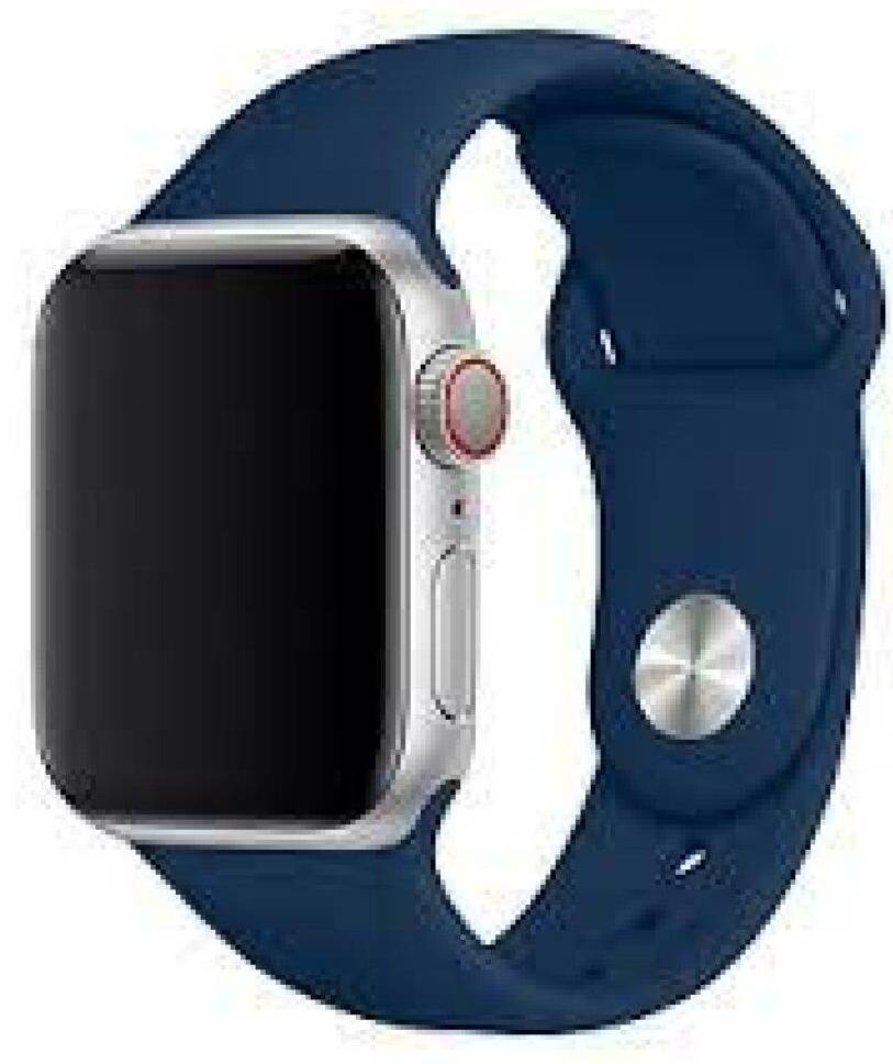 Ремінець для смарт-годинника XOKO Sport for Apple Watch 42/44/45/49мм Navy Blue (XK-AW-42SP-BL)