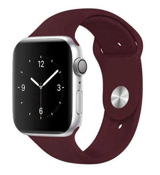 Ремінець для смарт-годинника XOKO Sport for Apple Watch 38/40/41мм Bordo (XK-AW-38SP-BRD) - Фото 1