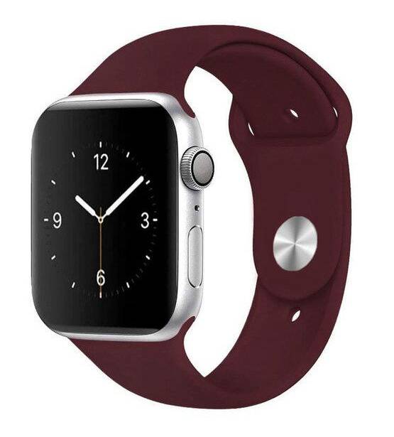 Ремешок для смарт-часов XOKO Sport for Apple Watch 42/44/45/49мм Bordo (XK-AW-42SP-BRD)