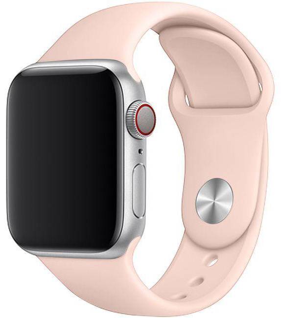 Ремешок для смарт-часов XOKO Sport for Apple Watch 42/44/45/49мм Pink Sand (XK-AW-42SP-PN) - Фото 1
