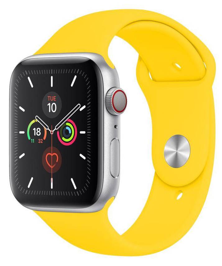 Фото - Ремінець для смарт-годинника XOKO Sport for Apple Watch 38/40/41мм Yellow (XK-AW-38SP-YL)