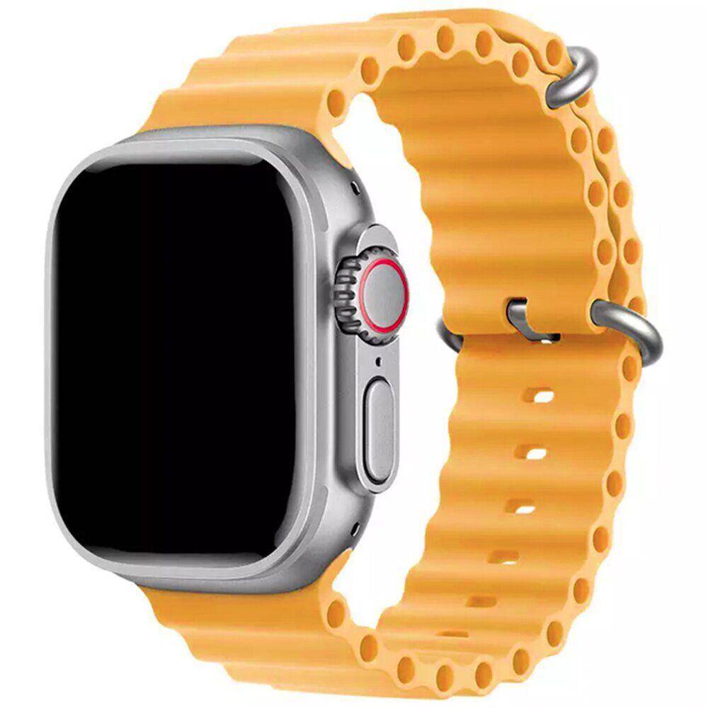 Фото - Ремінець для смарт-годинника XOKO Ultra for Apple Watch 42/44/45/49мм Mustard (XK-AW-42ULT-MST)