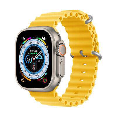 Фото - Ремінець для смарт-годинника XOKO Ultra for Apple Watch 42/44/45/49мм Mustard (XK-AW-42ULT-MST)