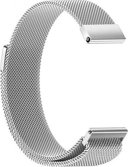 Фото - Ремінець для смарт-годинника XOKO Samsung Milanese 20mm Silver (XK-BND-20MLN-SL)